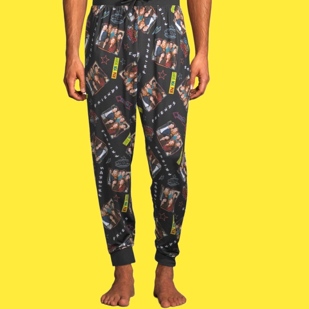 Friends The Television Series Men’s Sleep Jogger Pajama Pants. NWT.